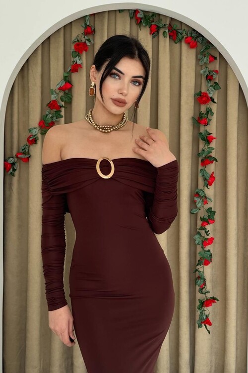 Maca Strapless Dress