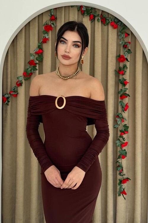 Maca Strapless Dress