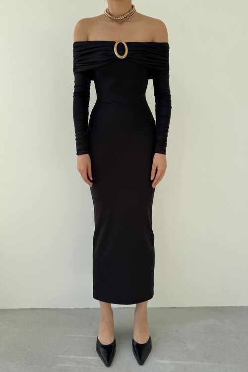 Maca Strapless Dress