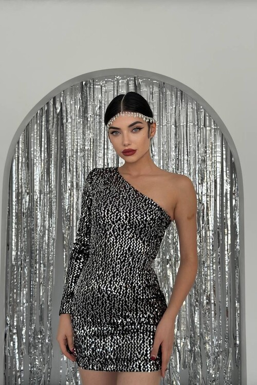 Maro Single Sleeve Dress