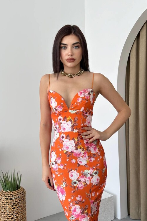 Mefs İp Askılı Elbise