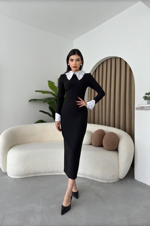 Noslen Baby Collar Dress