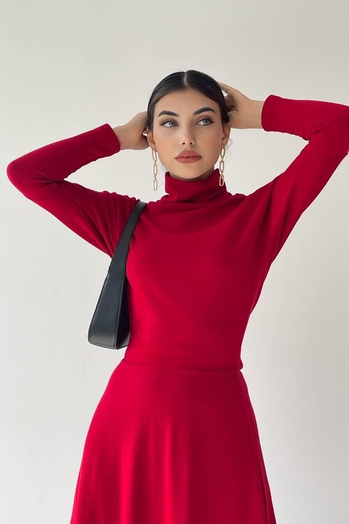 Oban Turtleneck Dress