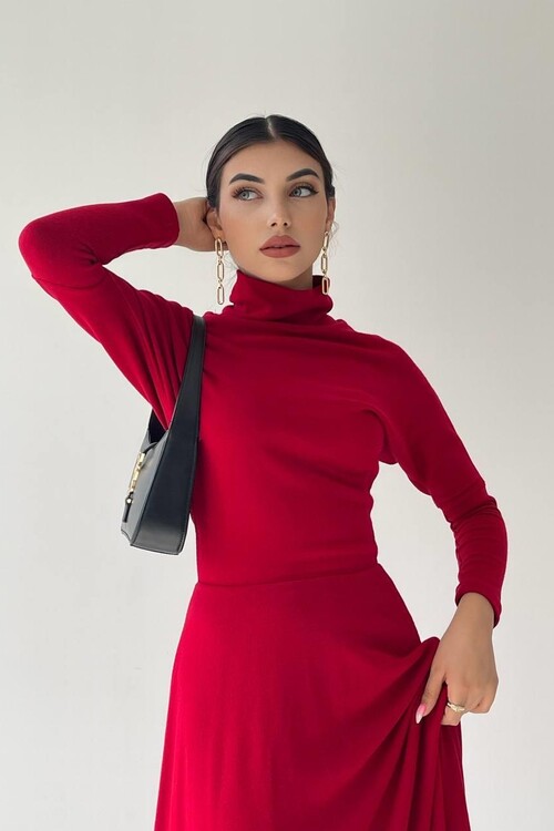 Oban Turtleneck Dress