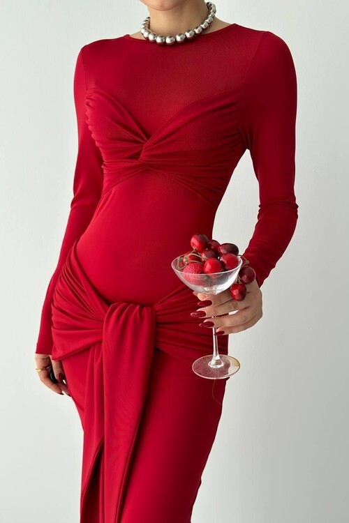 Bergamo Front Tie Dress