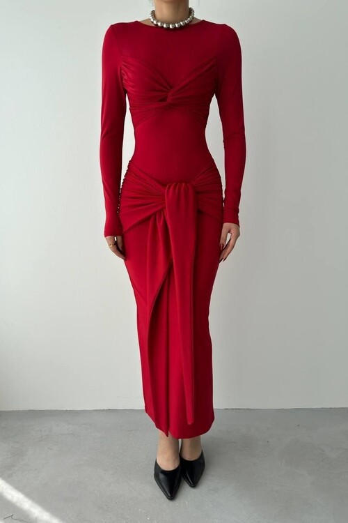 Bergamo Front Tie Dress