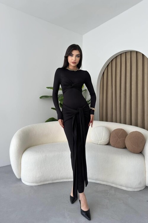 Bergamo Front Tie Dress