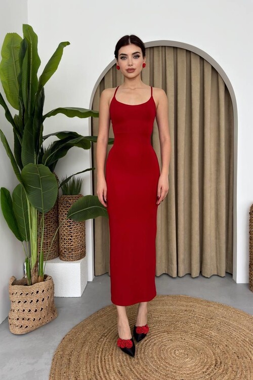 Blear Tie Back Dress