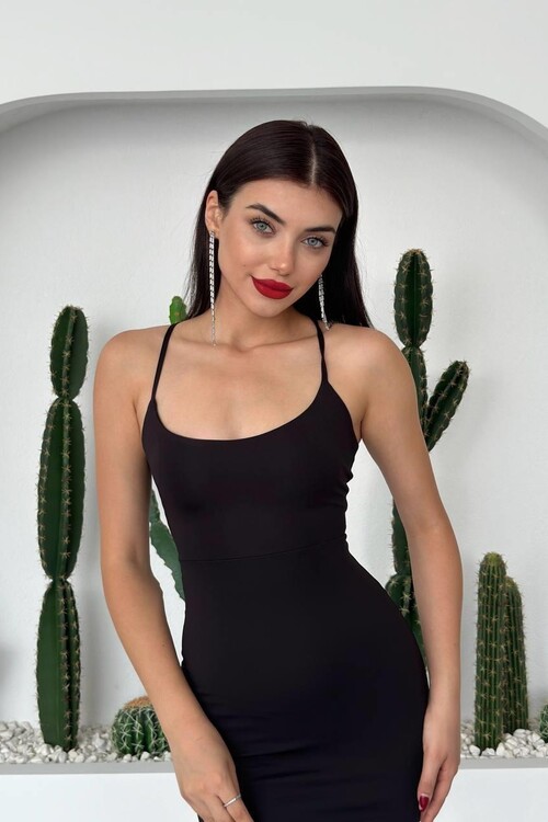 Blear Tie Back Dress