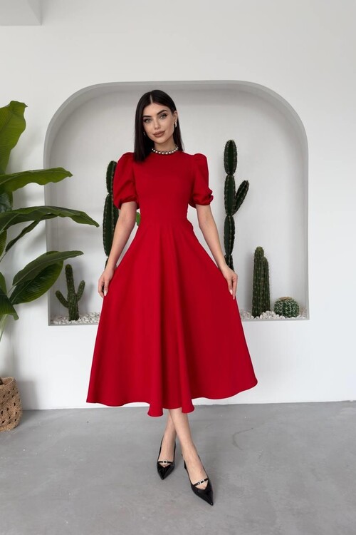 Catania Balon Kol Elbise