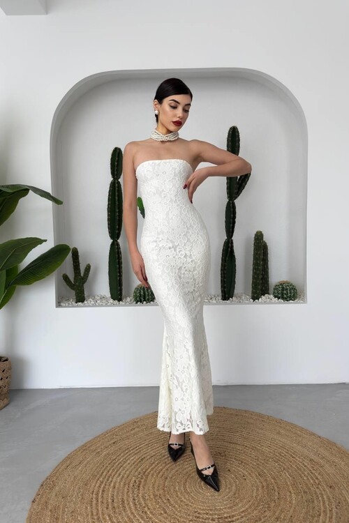 Combar Strapless Dress