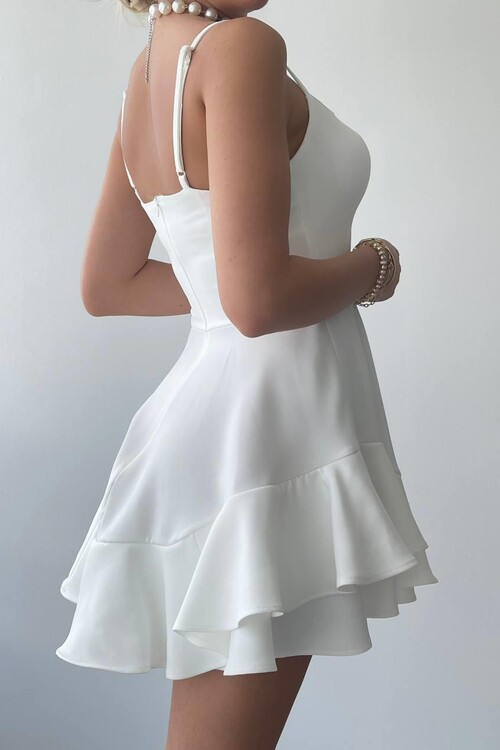 Common İp Askılı Elbise