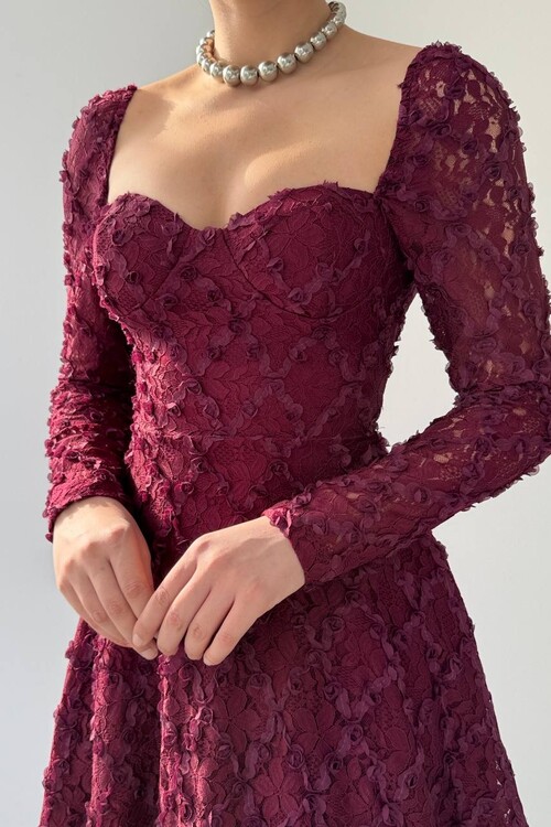 Fers Flower Detail Dress