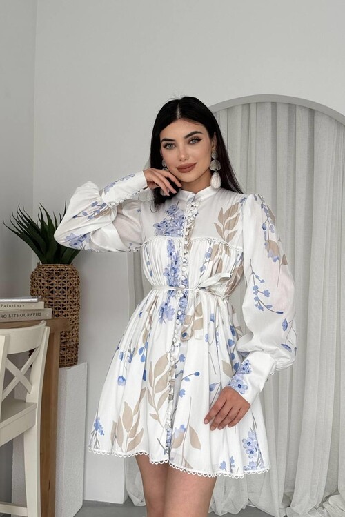 Fiona Kuşaklı Elbise