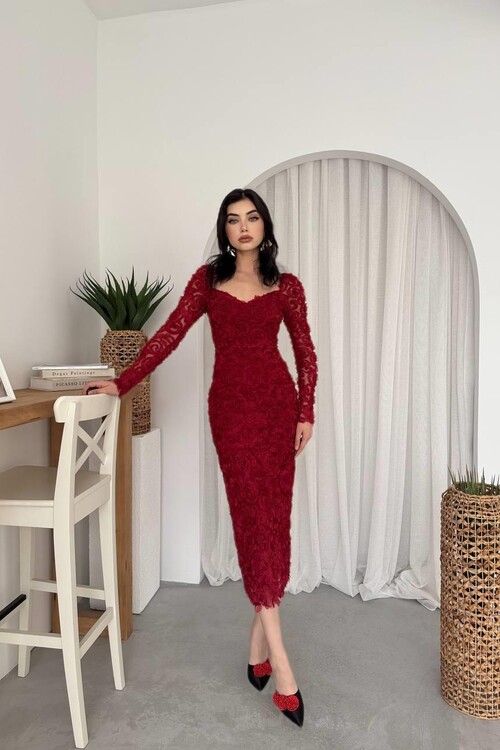 Folers Floral Patterned Dress