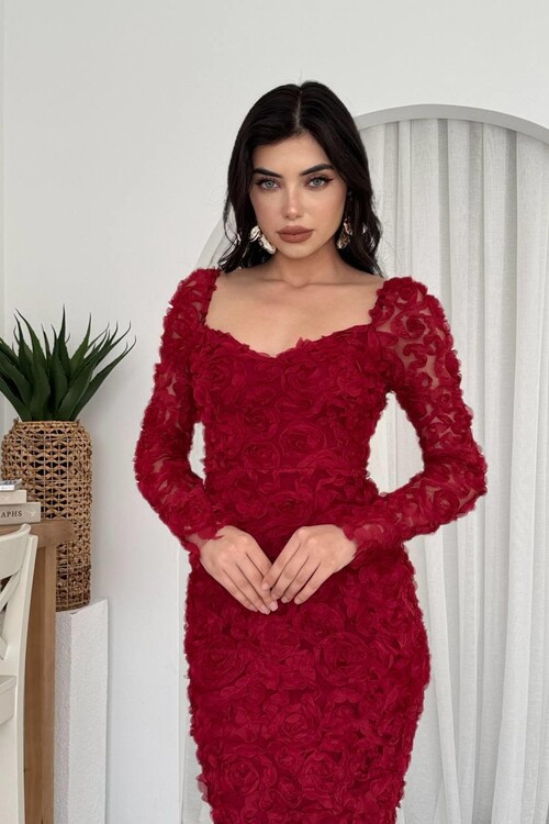 Folers Floral Patterned Dress