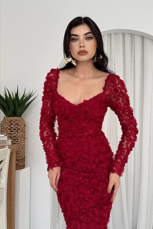 Folers Floral Patterned Dress