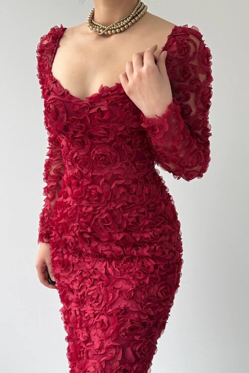 Folers Floral Patterned Dress