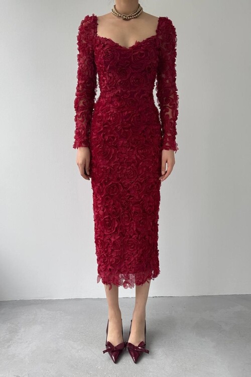 Folers Floral Patterned Dress