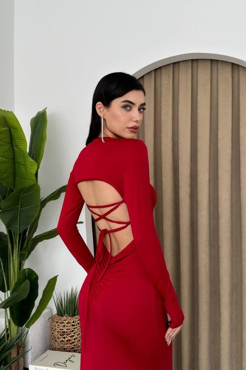 Garrincha Tie Back Dress