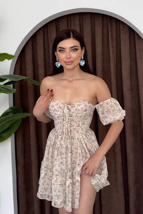 Hans Halter Neck Dress