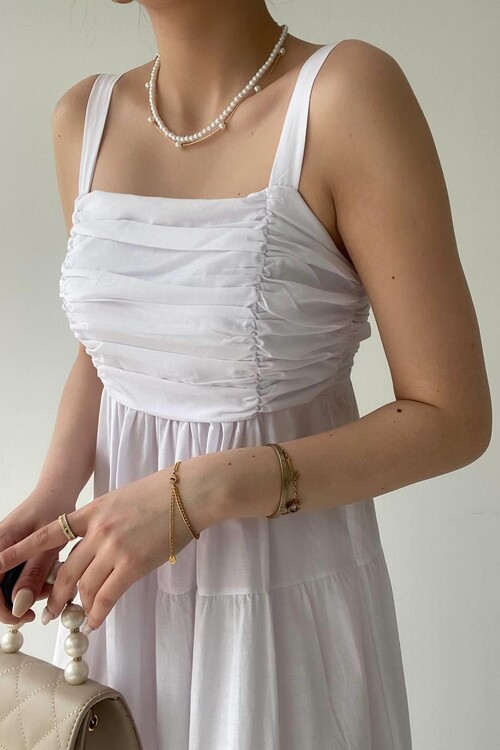 Harpster Gathered Chest Dress