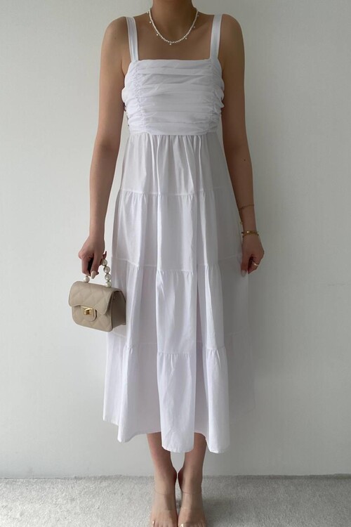 Harpster Gathered Chest Dress