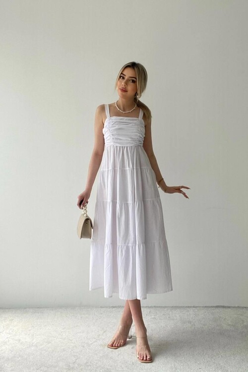 Harpster Gathered Chest Dress