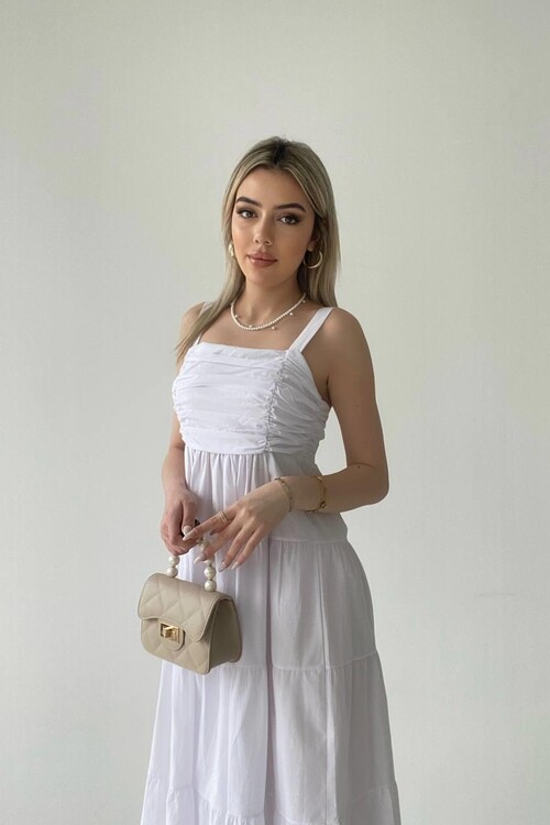 Harpster Gathered Chest Dress