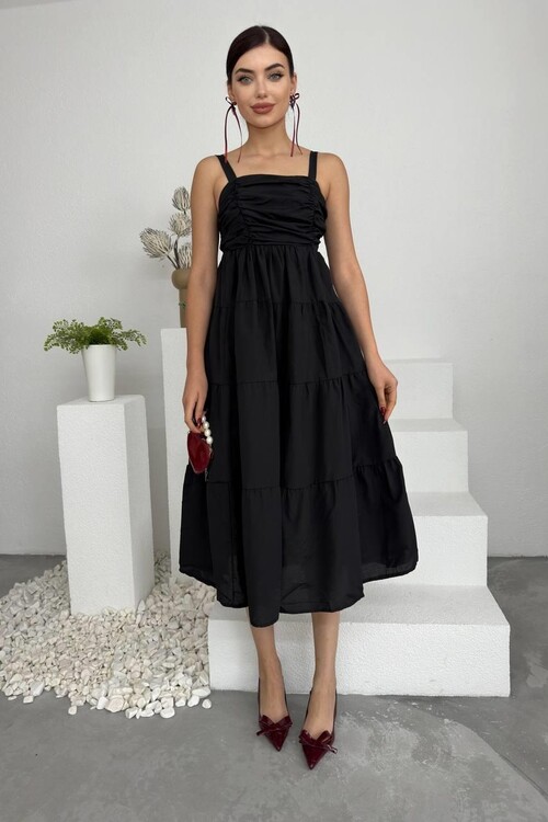 Harpster Gathered Chest Dress