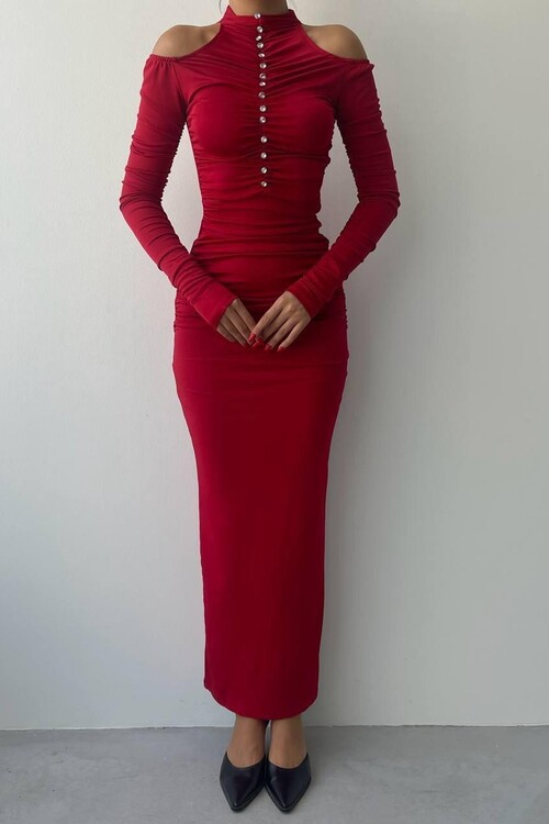 Irvine Off-the-Shoulder Dress