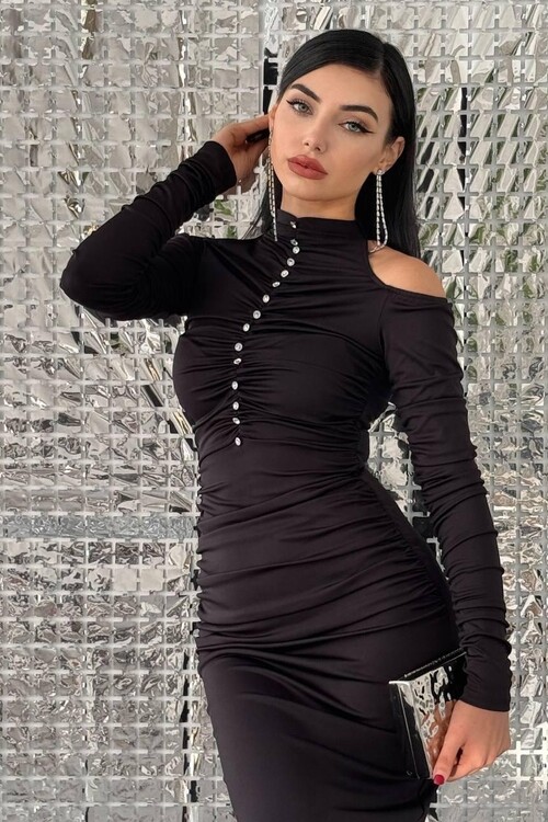 Irvine Off-the-Shoulder Dress