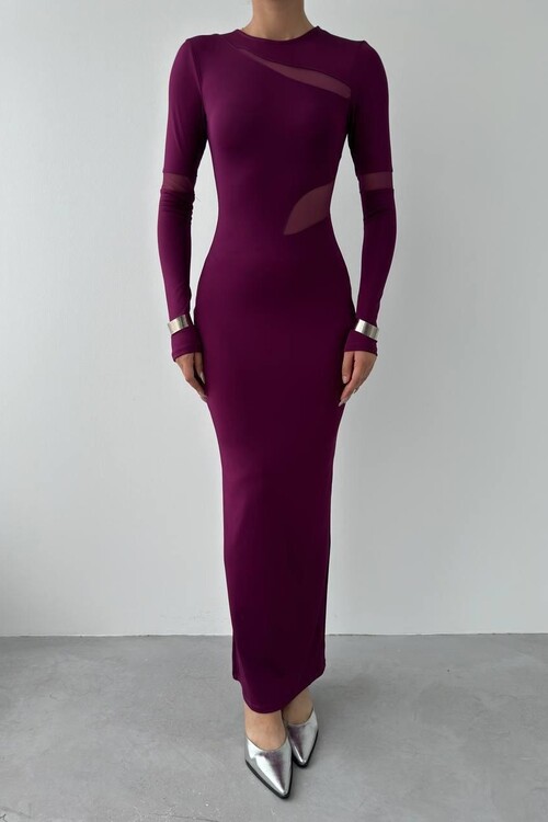 Jaguar Tulle Detailed Dress