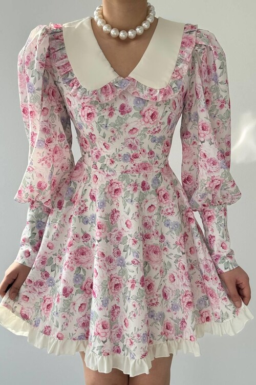 Kers Baby Collar Dress