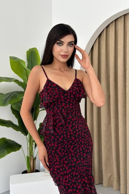 Lida Şifon Elbise