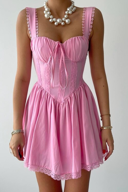 Lille Tie Back Dress