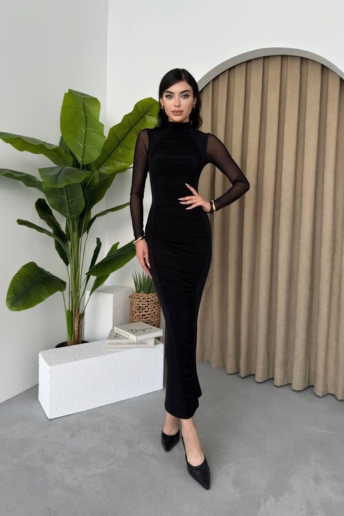 Lisburn Long Sleeve Tulle Dress