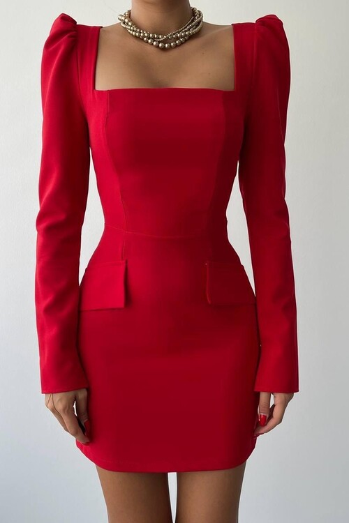 Lyon Pocket Detailed Dress