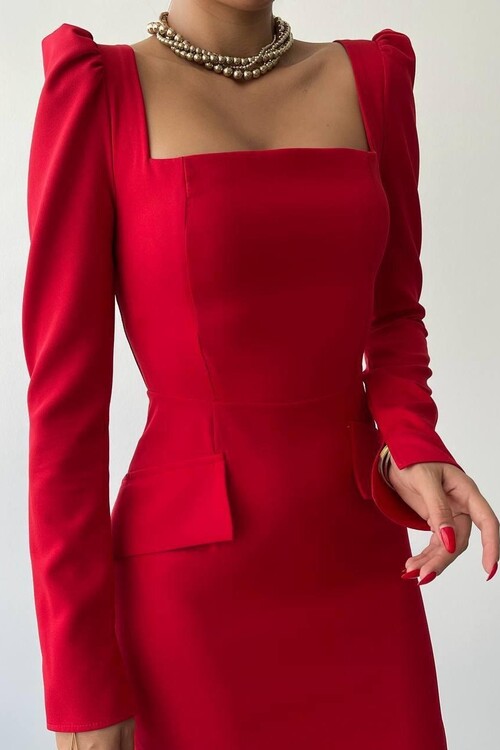 Lyon Pocket Detailed Dress