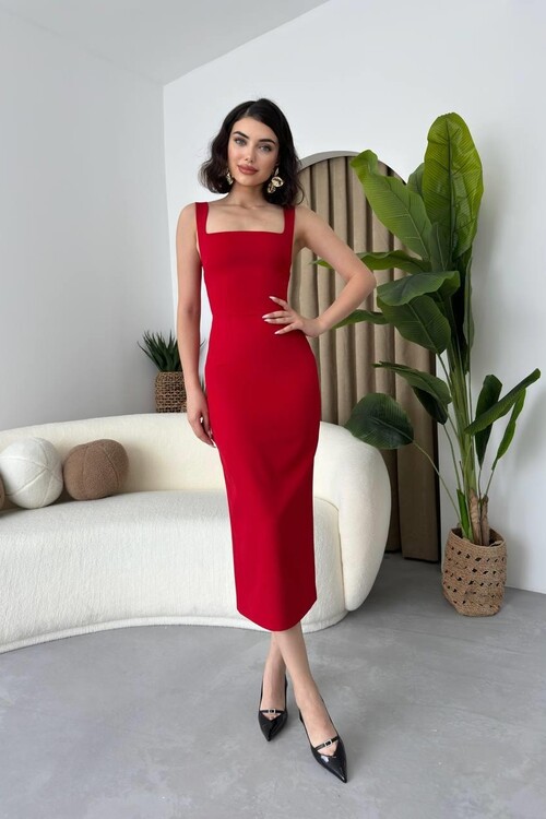 Martin Strappy Pencil Dress