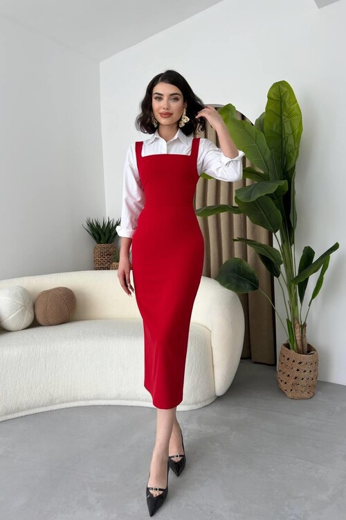 Martin Strappy Pencil Dress