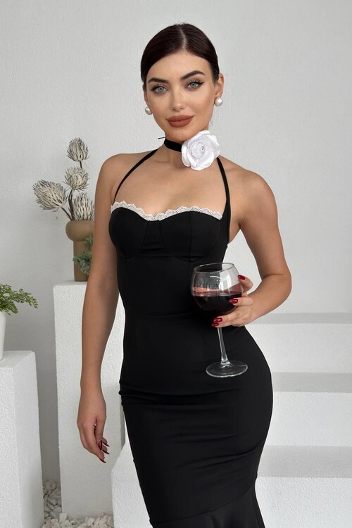 Monea Halter Neck Dress