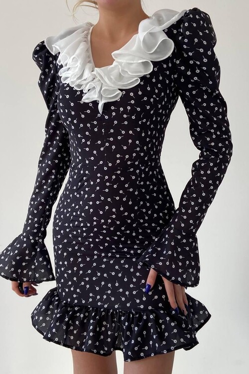 Nandos Polka Dot Mini Dress