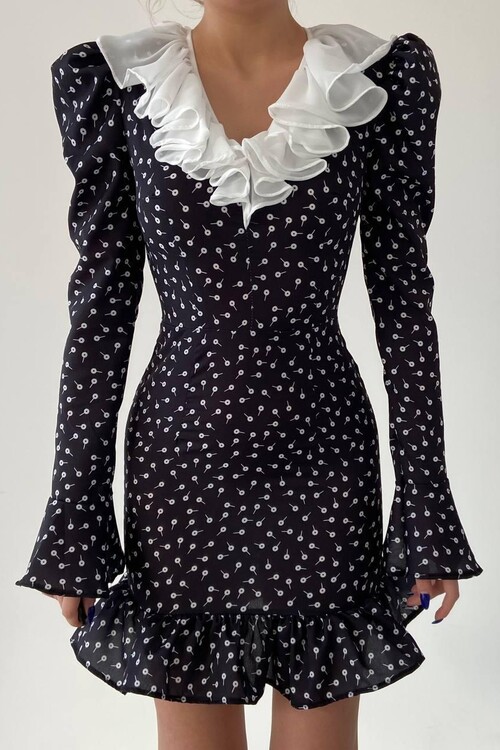 Nandos Polka Dot Mini Dress