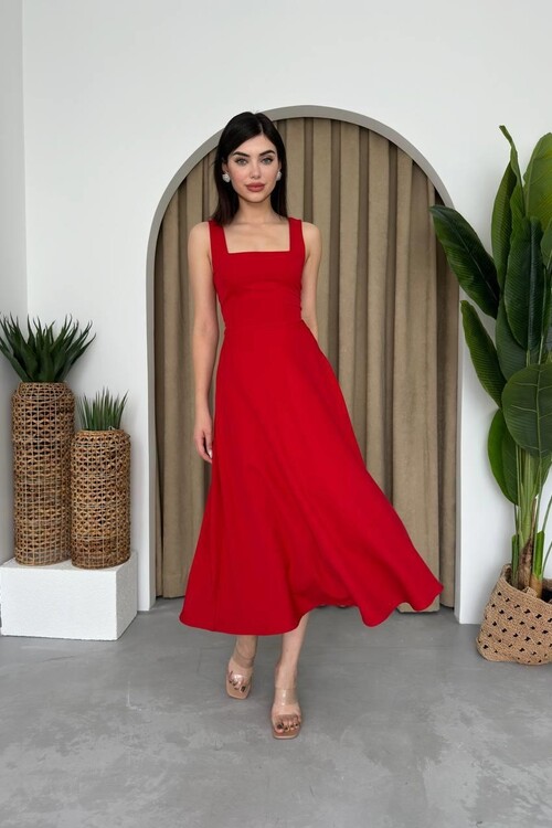 Neapolitan Strap Dress