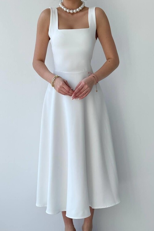 Neapolitan Askılı Elbise