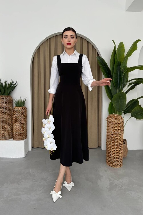 Neapolitan Strap Dress