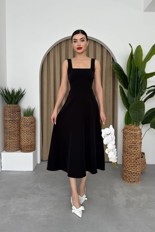 Neapolitan Strap Dress