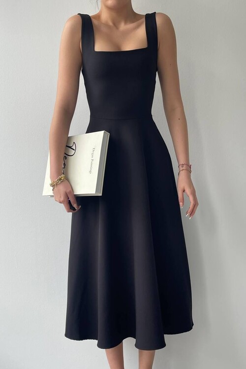 Neapolitan Strap Dress