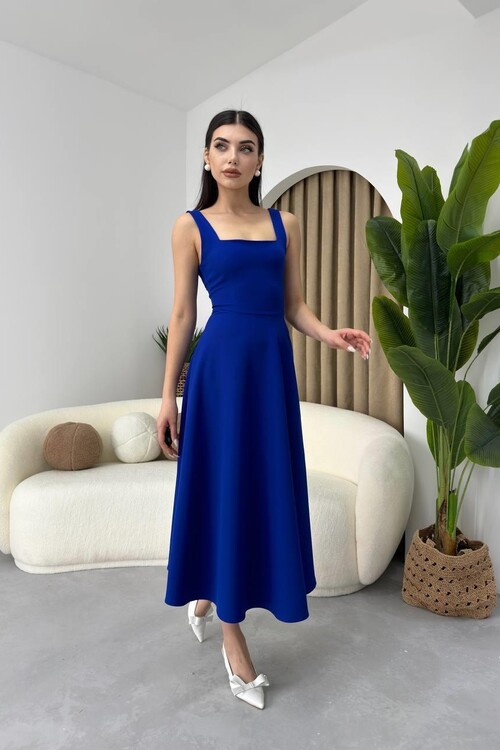 Neapolitan Strap Dress